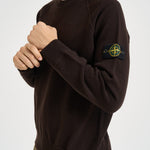 Felpa uomo girocollo marrone scuro 5100020 S01A1V0078 STONE ISLAND 