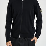 Cardigan uomo con zip nero 5100023 S00B4V0029 STONE ISLAND 
