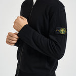 Cardigan uomo con zip nero 5100023 S00B4V0029 STONE ISLAND 