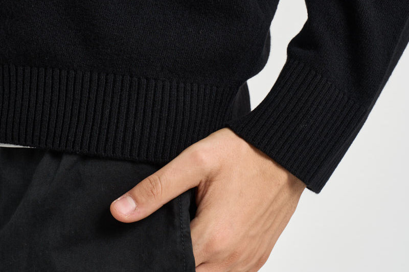 Cardigan uomo con zip nero 5100023 S00B4V0029 STONE ISLAND 