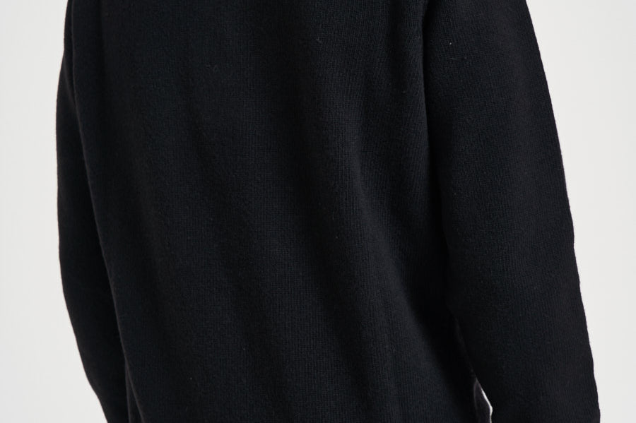 Maglia uomo con bottoni nera 5100040 S00A3V0029 STONE ISLAND 