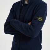 Cardigan uomo con bottoni blu 5100047 S00A3V0020 STONE ISLAND 