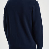 Cardigan uomo con bottoni blu 5100047 S00A3V0020 STONE ISLAND 