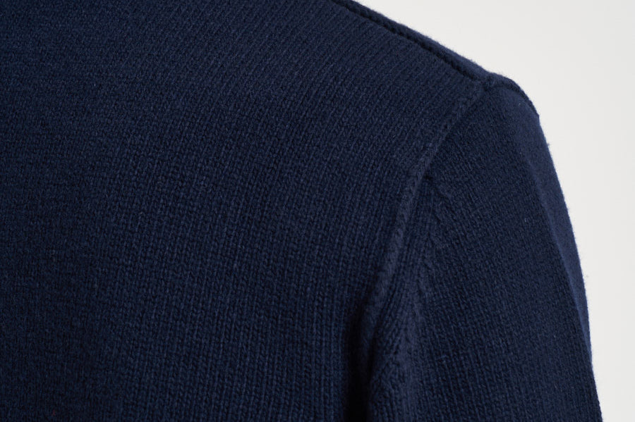 Cardigan uomo con bottoni blu 5100047 S00A3V0020 STONE ISLAND 