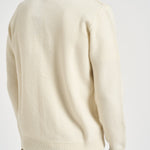 Cardigan uomo con bottoni panna 5100047 S00A3V0093 STONE ISLAND 