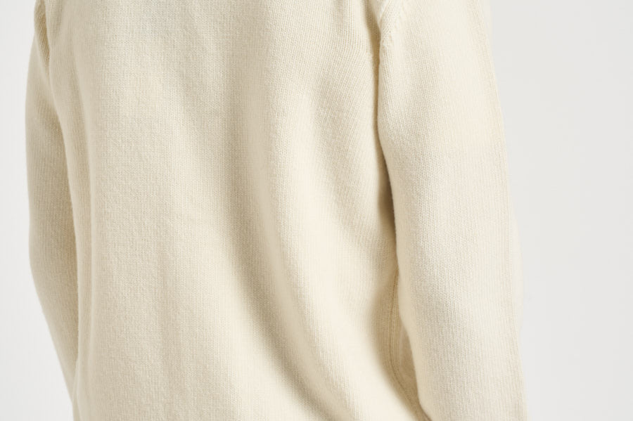 Cardigan uomo con bottoni panna 5100047 S00A3V0093 STONE ISLAND 