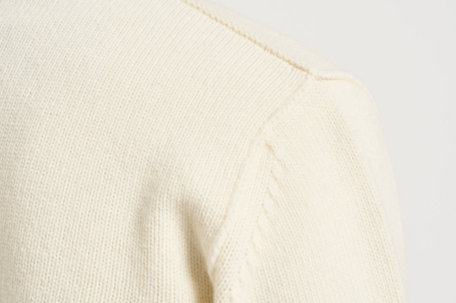 Cardigan uomo con bottoni panna 5100047 S00A3V0093 STONE ISLAND 