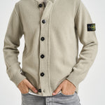 Cardigan uomo con bottoni pietra 5100047 S00A3V0095 STONE ISLAND 