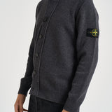 Cardigan uomo con bottoni grigio 5100047 S00A3V0M62 STONE ISLAND 