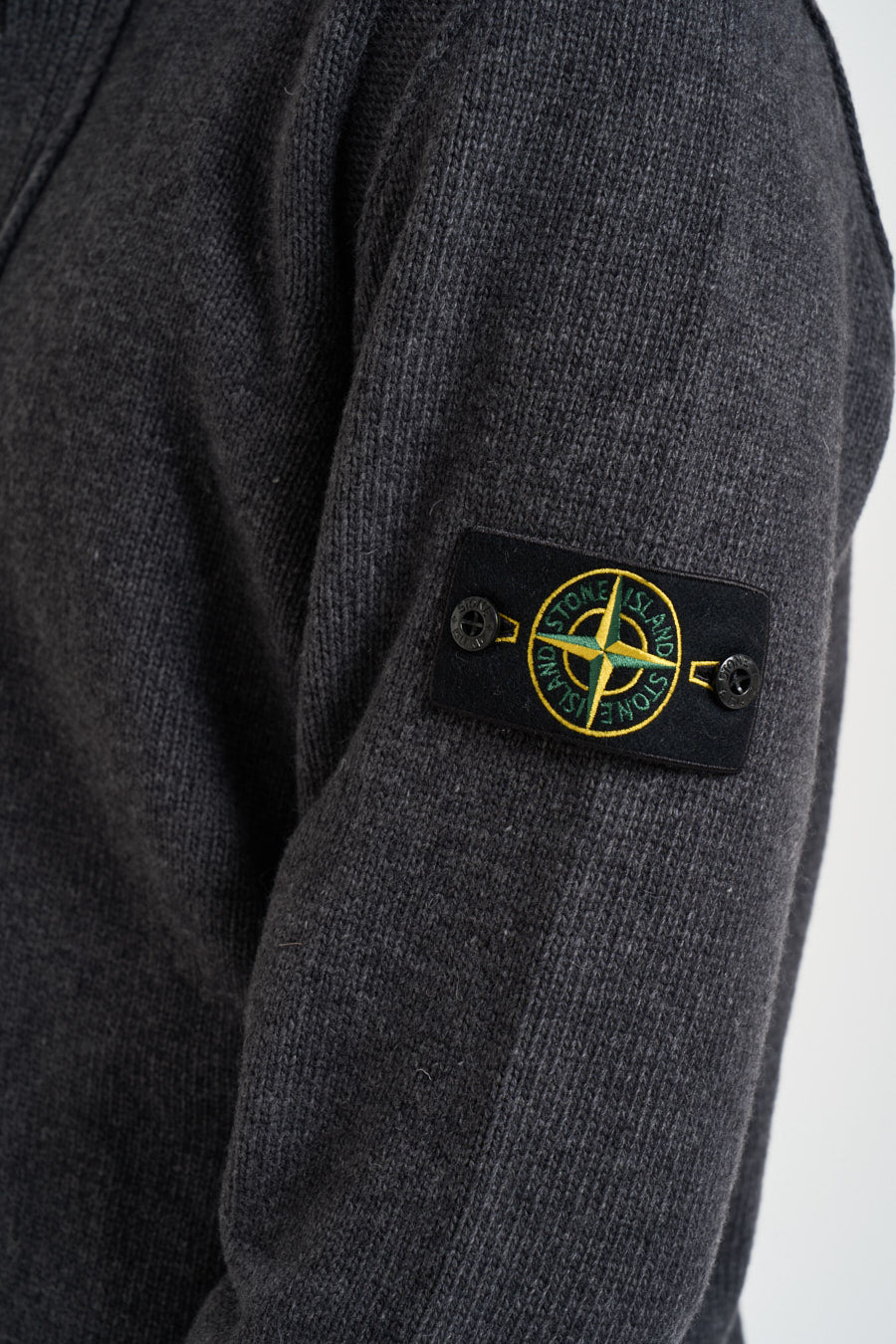 Cardigan uomo con bottoni grigio 5100047 S00A3V0M62 STONE ISLAND 