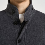 Cardigan uomo con bottoni grigio 5100047 S00A3V0M62 STONE ISLAND 
