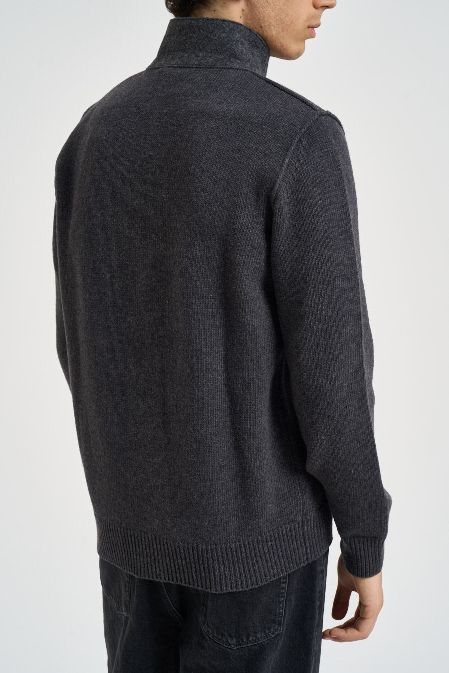 Cardigan uomo con bottoni grigio 5100047 S00A3V0M62 STONE ISLAND 