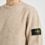 Maglia uomo girocollo beige mélange 5100050 S0N22V0M94 STONE ISLAND 