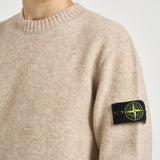 Maglia uomo girocollo beige mélange 5100050 S0N22V0M94 STONE ISLAND 