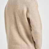Maglia uomo girocollo beige mélange 5100050 S0N22V0M94 STONE ISLAND 
