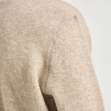 Maglia uomo girocollo beige mélange 5100050 S0N22V0M94 STONE ISLAND 