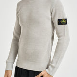 Maglia uomo girocollo grigio chiaro 5100053 S00C2V0M95 STONE ISLAND 
