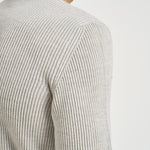 Maglia uomo girocollo grigio chiaro 5100053 S00C2V0M95 STONE ISLAND 