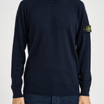 Maglia uomo girocollo blu 5100071 S00C4V0020 STONE ISLAND 