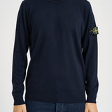 Maglia uomo girocollo blu 5100071 S00C4V0020 STONE ISLAND 