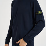 Maglia uomo girocollo blu 5100071 S00C4V0020 STONE ISLAND 