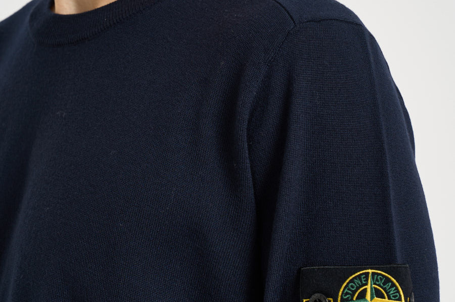 Maglia uomo girocollo blu 5100071 S00C4V0020 STONE ISLAND 