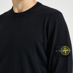 Maglia uomo girocollo nera 5100071 S00C4V0029 STONE ISLAND 
