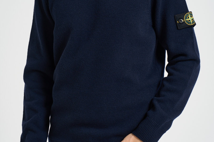 Maglia uomo girocollo blu 5100072 S00A3V0020 STONE ISLAND 