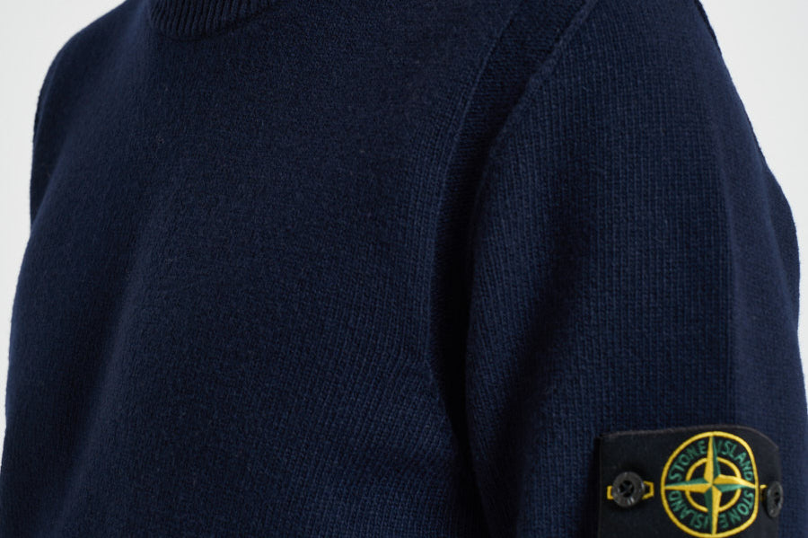 Maglia uomo girocollo blu 5100072 S00A3V0020 STONE ISLAND 
