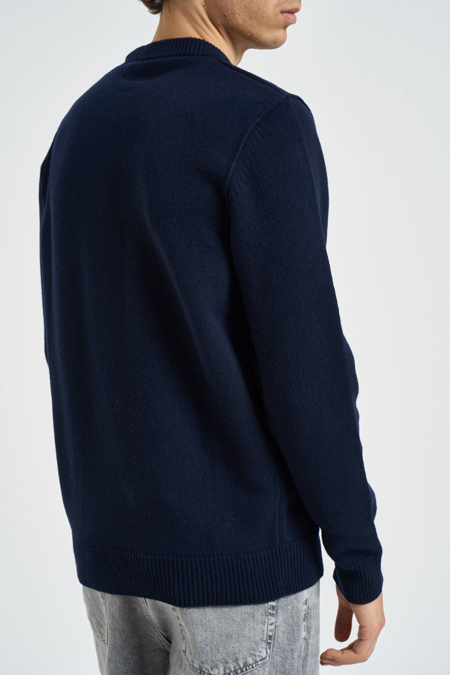 Maglia uomo girocollo blu 5100072 S00A3V0020 STONE ISLAND 