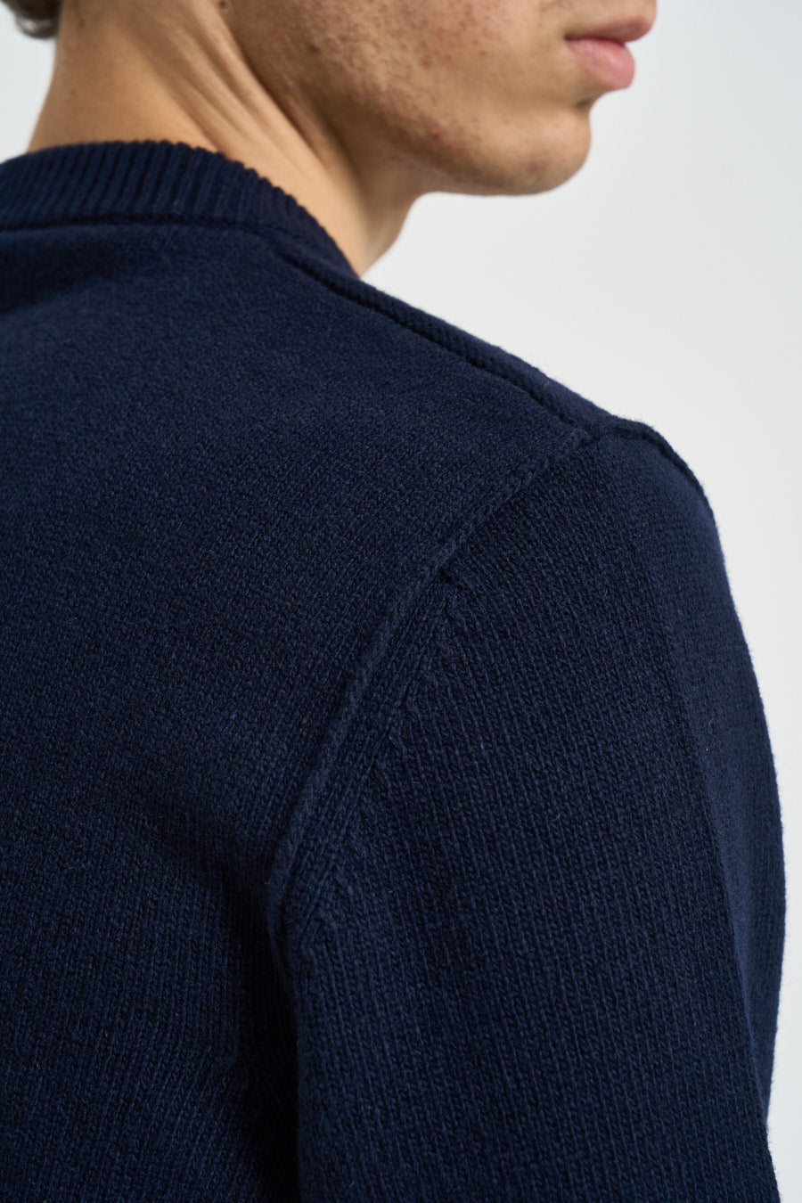 Maglia uomo girocollo blu 5100072 S00A3V0020 STONE ISLAND 