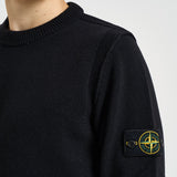 Maglia uomo girocollo nera 5100072 S00A3V0029 STONE ISLAND 
