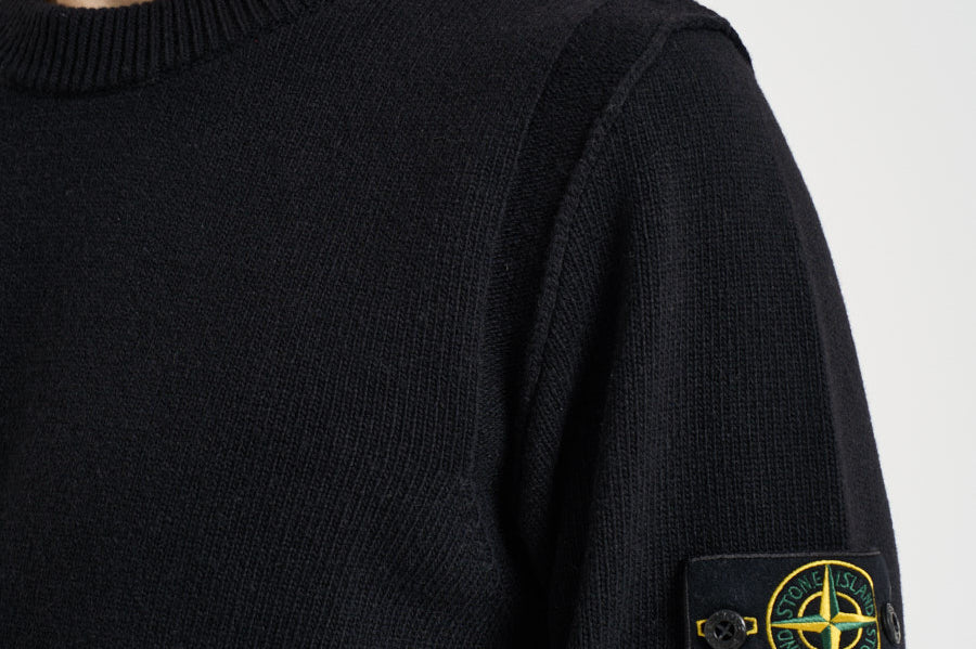 Maglia uomo girocollo nera 5100072 S00A3V0029 STONE ISLAND 