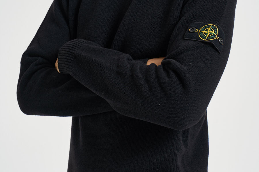 Maglia uomo girocollo nera 5100072 S00A3V0029 STONE ISLAND 