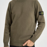 Maglia uomo girocollo verde oliva 5100072 S00A3V005G STONE ISLAND 