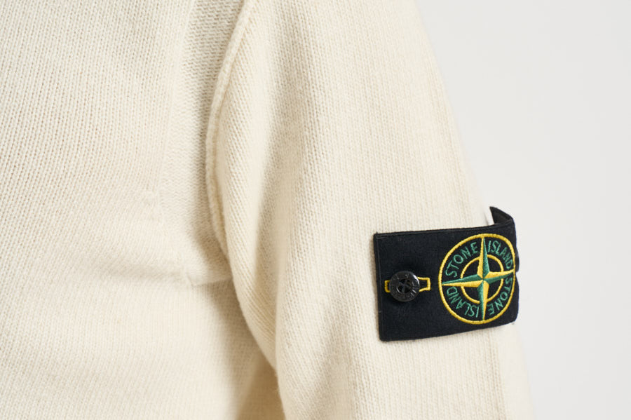 Maglia uomo girocollo panna 5100072 S00A3V0093 STONE ISLAND 