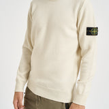 Maglia uomo girocollo panna 5100072 S00A3V0093 STONE ISLAND 