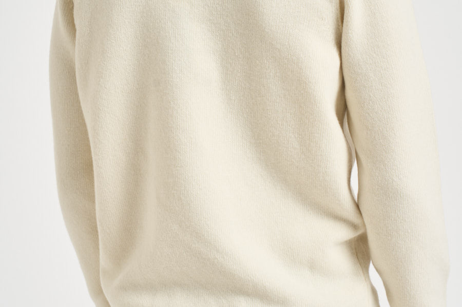 Maglia uomo girocollo panna 5100072 S00A3V0093 STONE ISLAND 