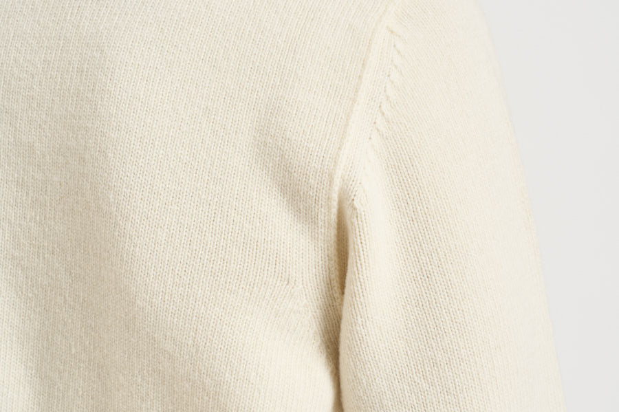 Maglia uomo girocollo panna 5100072 S00A3V0093 STONE ISLAND 