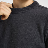 Maglia uomo girocollo grigio scuro 5100072 S00A3V0M60 STONE ISLAND 