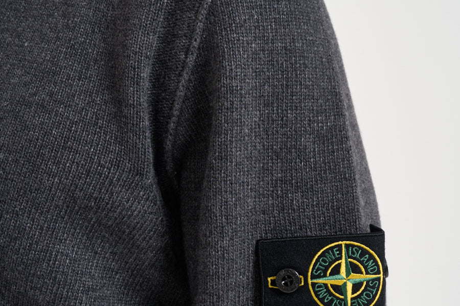 Maglia uomo girocollo grigio scuro 5100072 S00A3V0M60 STONE ISLAND 
