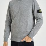 Maglia uomo girocollo grigio scuro 5100072 S00A3V0M62 STONE ISLAND 