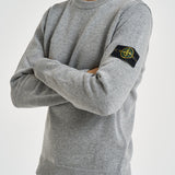 Maglia uomo girocollo grigio scuro 5100072 S00A3V0M62 STONE ISLAND 