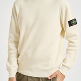 Maglia uomo girocollo panna 5100154 S00D8V0093 STONE ISLAND 