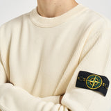 Maglia uomo girocollo panna 5100154 S00D8V0093 STONE ISLAND 