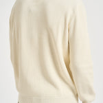 Maglia uomo girocollo panna 5100154 S00D8V0093 STONE ISLAND 