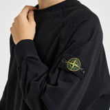 Felpa uomo girocollo nera 6100008 S0051V0029 STONE ISLAND 