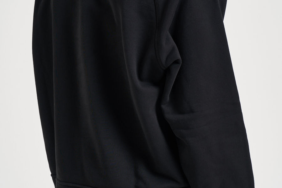 Felpa uomo girocollo nera 6100008 S0051V0029 STONE ISLAND 