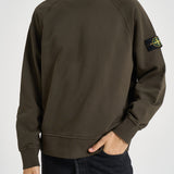 Felpa uomo oversize verde militare 6100008 S0051V0078 STONE ISLAND 