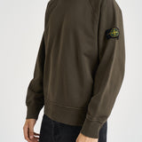 Felpa uomo oversize verde militare 6100008 S0051V0078 STONE ISLAND 